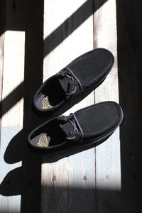 VM006 MOC SUEDE / BLACK/BLACK