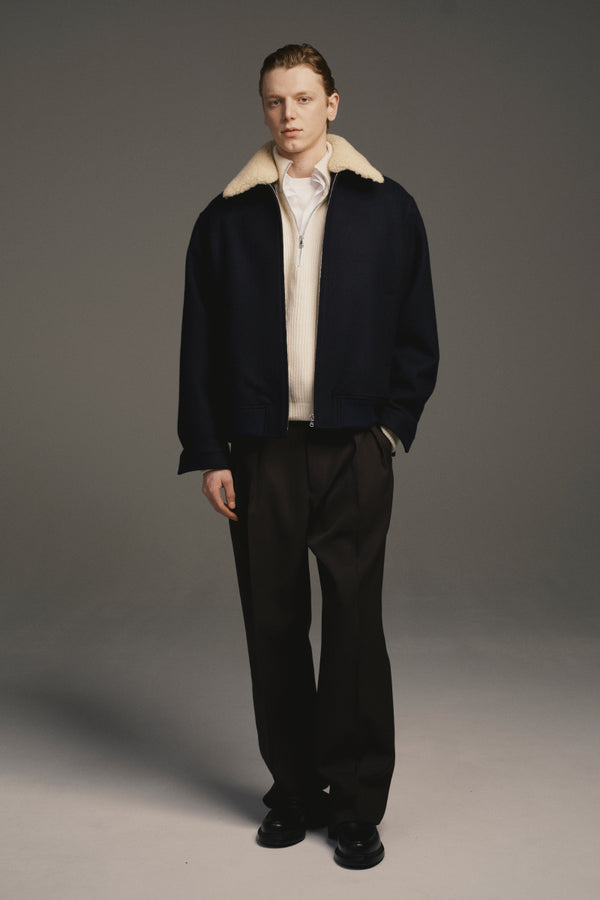 HARRINGTON HIGH DENSITY WOOL GABARDINE / KHAKI [Kobe Store]