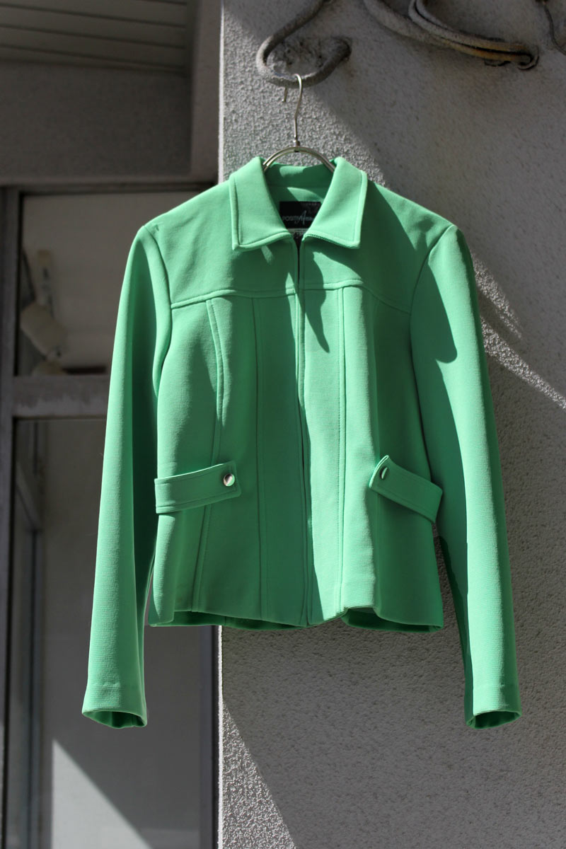 POSITIVE ATTITUDE | MADE IN USA 90'S ZIP JACKET [USED]