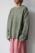 Load image into Gallery viewer, PESCI SWEATER / GREEN/BEIGE [30%OFF]