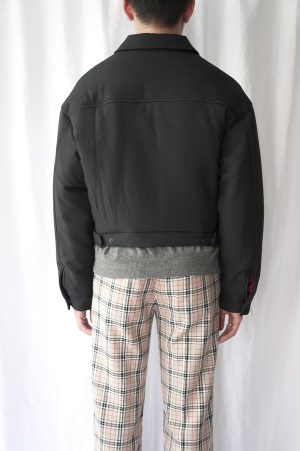 ALVA CROPPED PUFF JACKET / BLACK