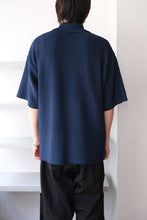 Load image into Gallery viewer, RY/PE OVER SIZE ZIP POLO / NAVY