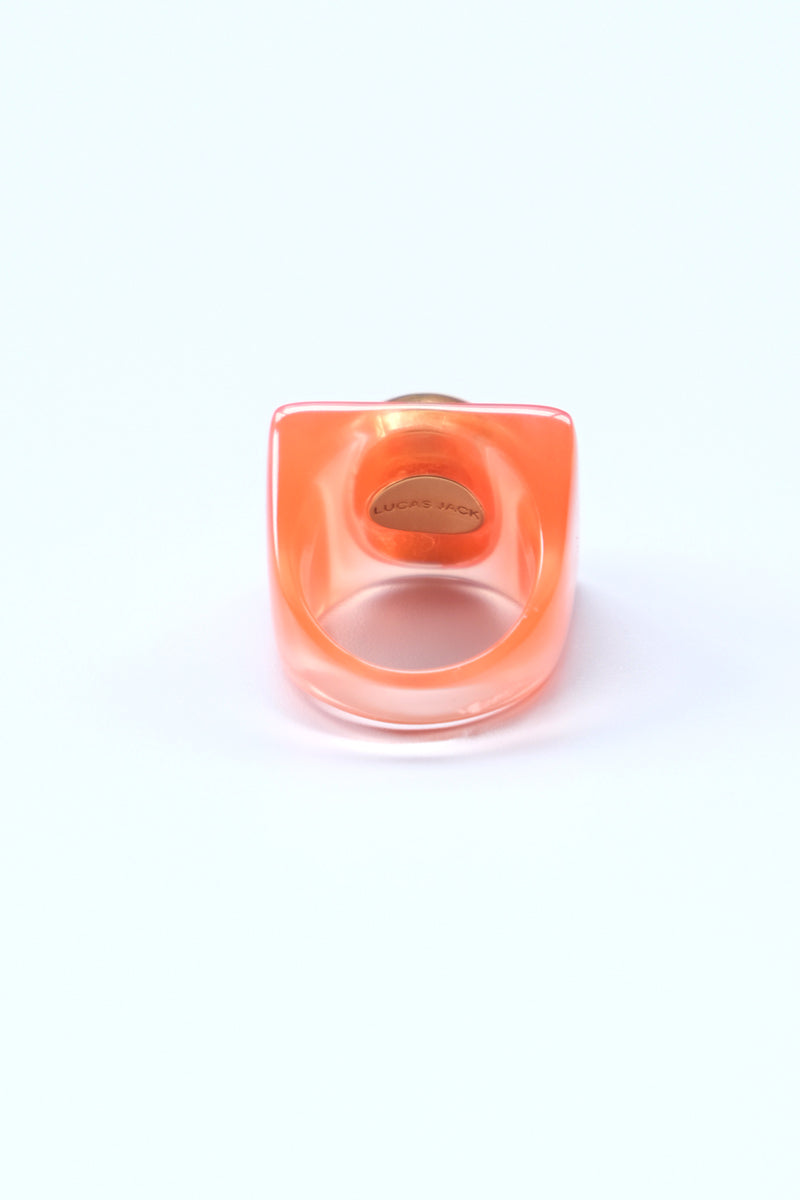 RECTANGLE RING / BLAZING ORANGE