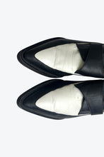 画像をギャラリービューアに読み込む, HELMUT LANG | HEEL ZIP MONK STRAP LEATHER SHOES [USED]