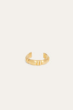 Load image into Gallery viewer, NOTCH PINKY RING / BRASS
