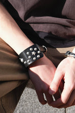 Load image into Gallery viewer, STAR FALL BRACELET / BLACK BRIDLE
