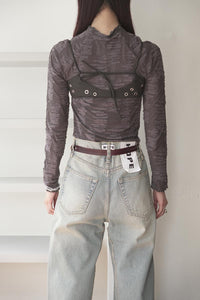 DALLA TOP / BROWN