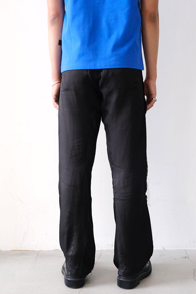 TWISTED TAILORED TROUSER / BLACK