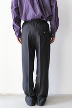 Load image into Gallery viewer, ELAINE ELASTIC TROUSERS / BLACK