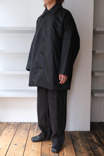 Load image into Gallery viewer, TRIANGLE COAT-LACQUED / BLACK