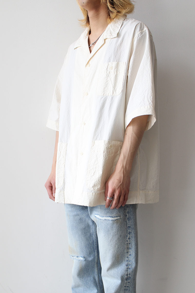 SLEEPER SHIRT-LIGHT COTTON / NATURAL [40% OFF]
