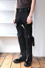 Load image into Gallery viewer, BONDAGE COATING DENIM PANTS .11 / DOUBLE BLACK