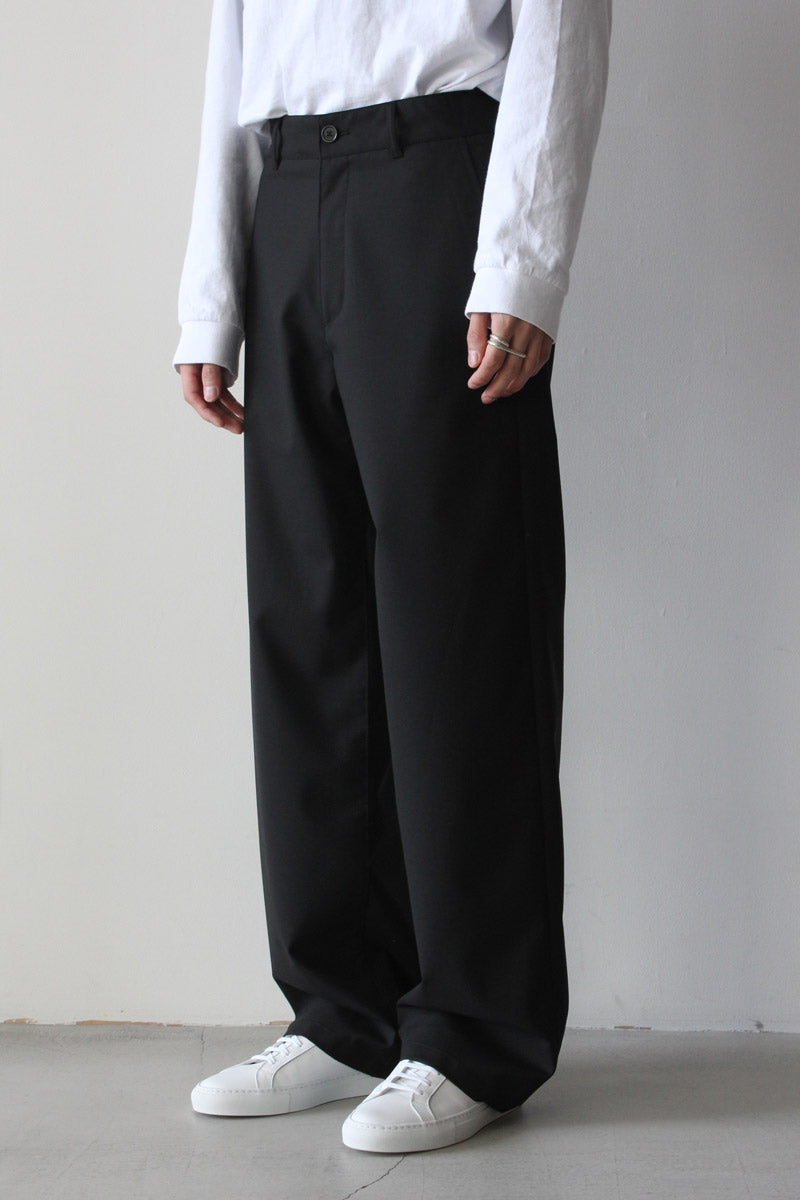 WIND TROUSERS / BLACK SUIT 