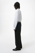 画像をギャラリービューアに読み込む, BORROWED CHINO / BLACK PANAMA WOOL