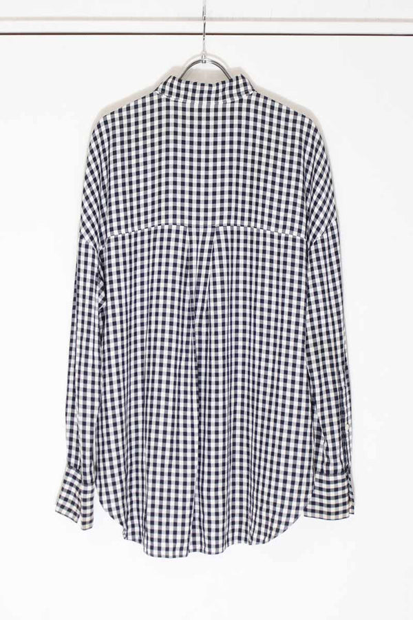 TIBI | L/S CHECK SHIRT [USED]