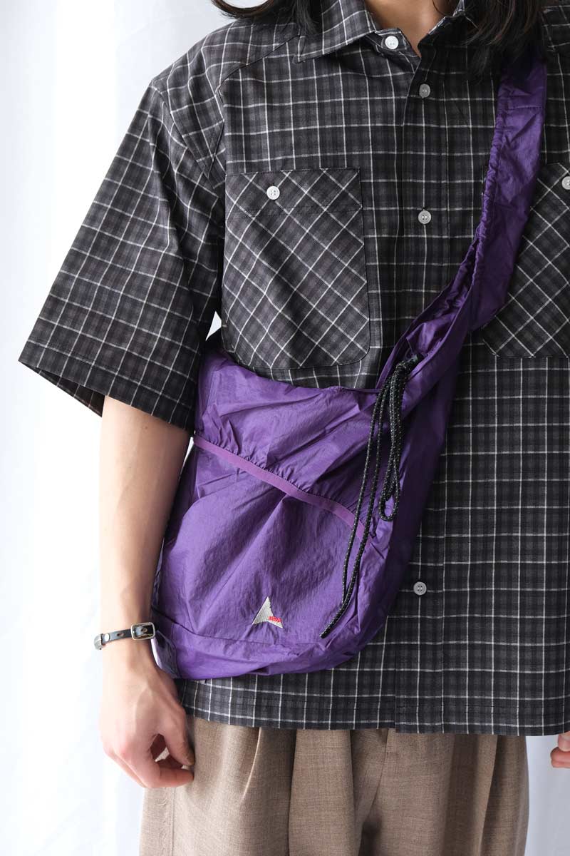 LAKI PACKABLE KNOT BAG / PURPLE