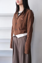 Load image into Gallery viewer, BROKE CARDIGAN / BROWN [30%OFF]