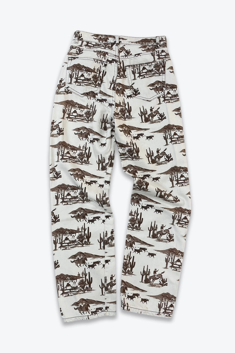 REFORMATION JEANS | PRINTED SLIM JEANS [데드스톡/NOS]