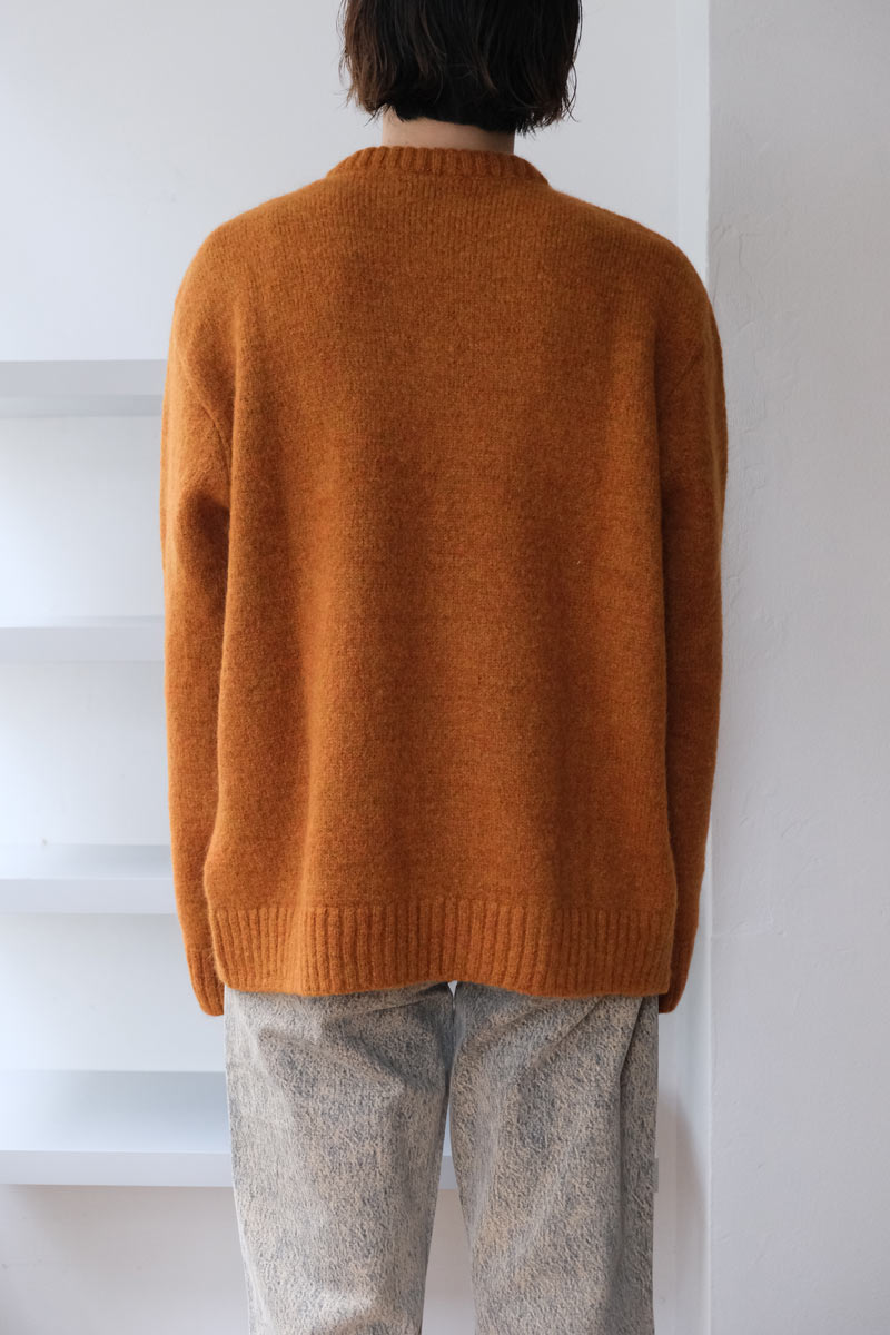 EAST SWEATER / PUMPKIN MELANGE [60% 할인]