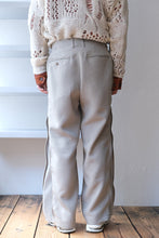 Load image into Gallery viewer, VISCOSE MAD CROSS SIDE ZIP PANTS / BEIGE