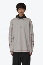画像をギャラリービューアに読み込む, INFO STITCH ORGANIC LONG SLEEVE / LIGHT GREY