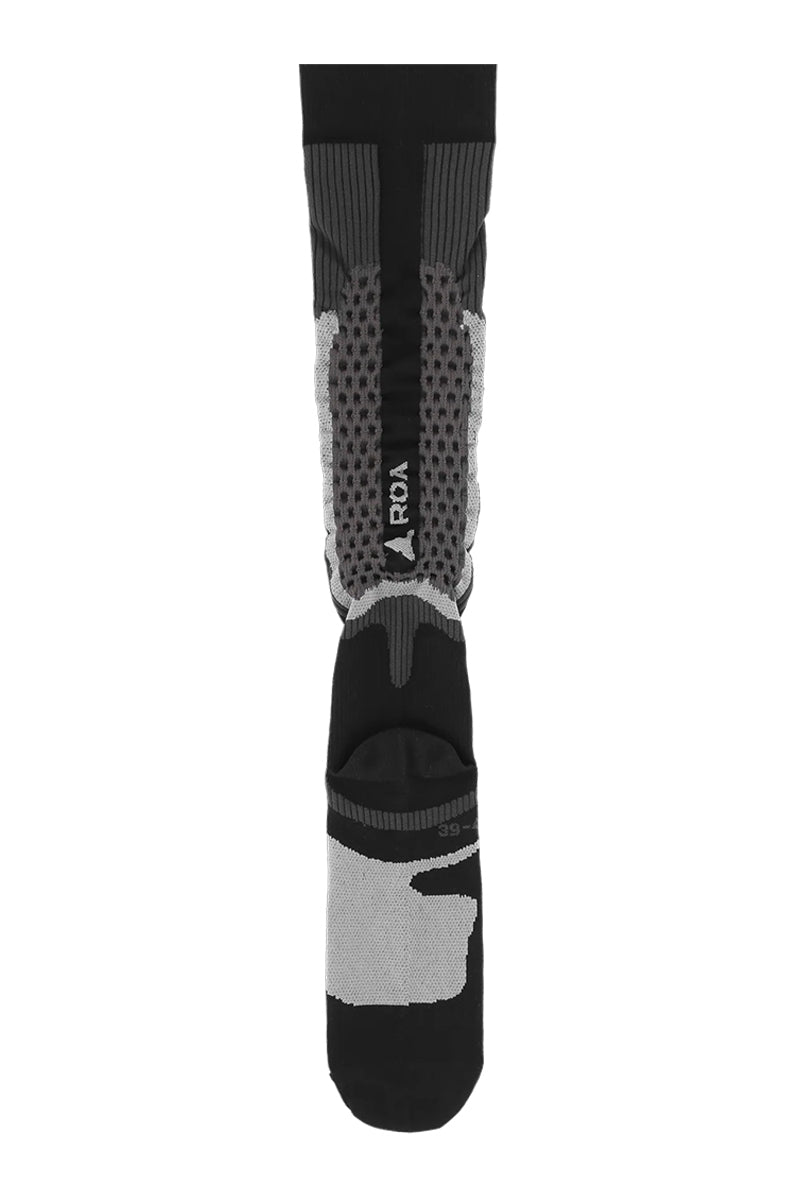 BONES LONG SOCKS / DARK GREY