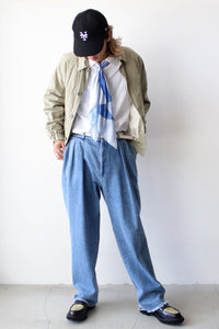 NEAT CHINO SEAISLAND COTTON DENIM / BLUE [金沢店]