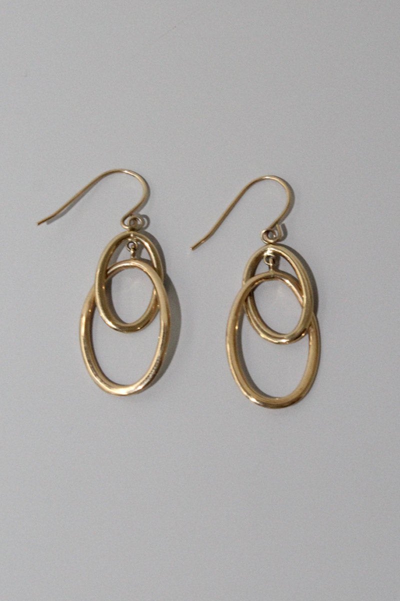 14K GOLD EARRINGS 1.61G / GOLD