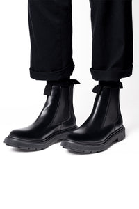 ADIEU | TYPE 188 CHELSEA BOOTS INJECTED TPU RUBBER SOLE / BLACK ...