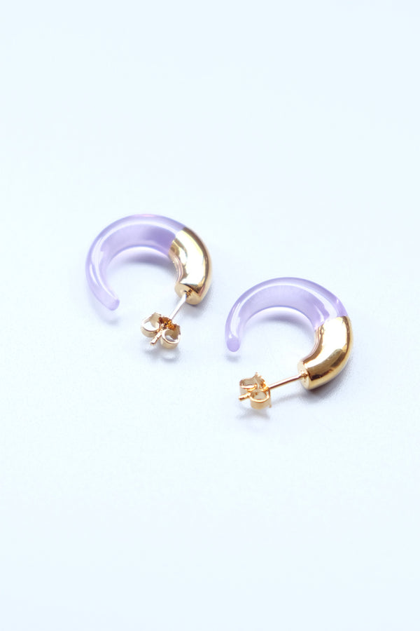 AMALTHEA EARRINGS / MULLED GRAPE