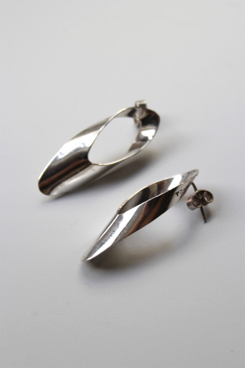 MADE IN MEXICO 925 SILVER EARRINGS / SILVER