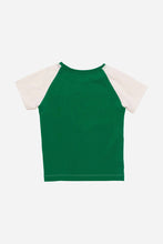 画像をギャラリービューアに読み込む, MINI CAP TEE RAGLAN / GREEN-WHITE