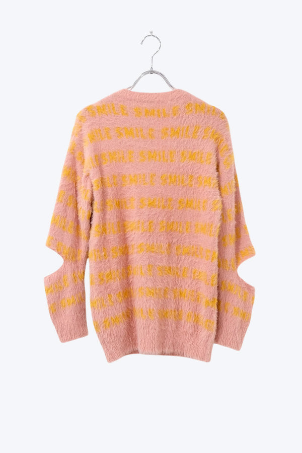 STELLA MCCARTNEY | MADE IN ITALY CUTTING DESIGN MOHAIR SWEATER [USED]