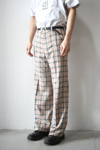 画像をギャラリービューアに読み込む, SUNE BOOTCUT TROUSERS / CHECK