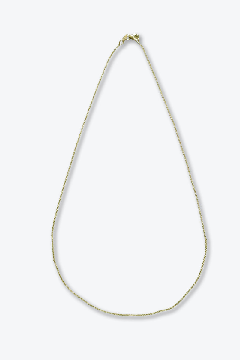 MADE IN ITALY 18K (750) WHITE GOLD NECKLACE 1.72G / GOLD