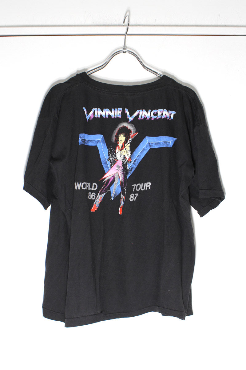NO BRAND | 86'S VINNIE VINCENT TOUR T-SHIRT  [USED]