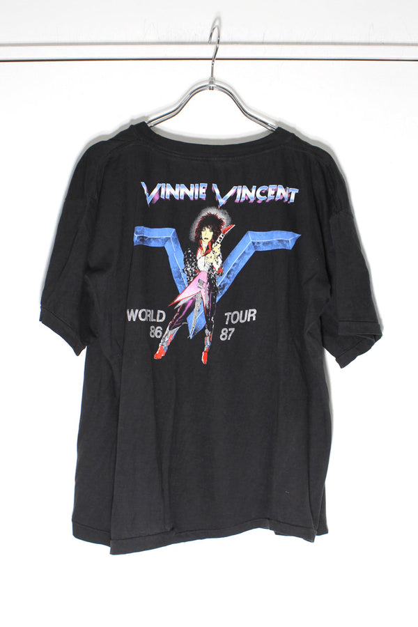 NO BRAND | 86'S VINNIE VINCENT TOUR T-SHIRT  [USED]