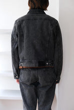 Load image into Gallery viewer, RODEO JACKET / OVERDYED BLACK CHAIN TWILL