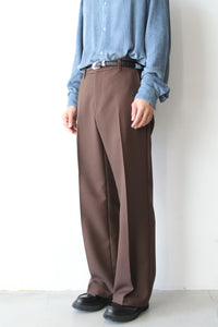 SUNE BOOTCUT TROUSERS / BROWN