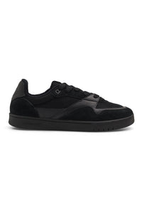 CM002 SUEDE/LEATHER/MESH LO / BLACK/BLACK