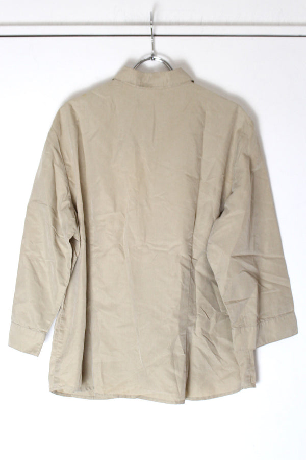 CLAIBORN | L/S FAKE SUEDE BOX SHIRT [USED]