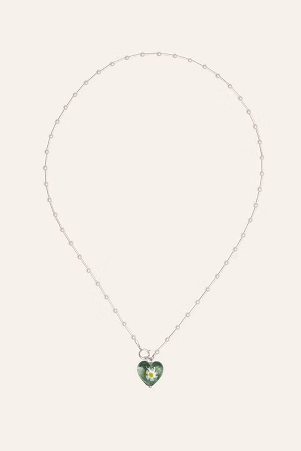 POSY CHOKER GRISTLE / STERLING SILVER