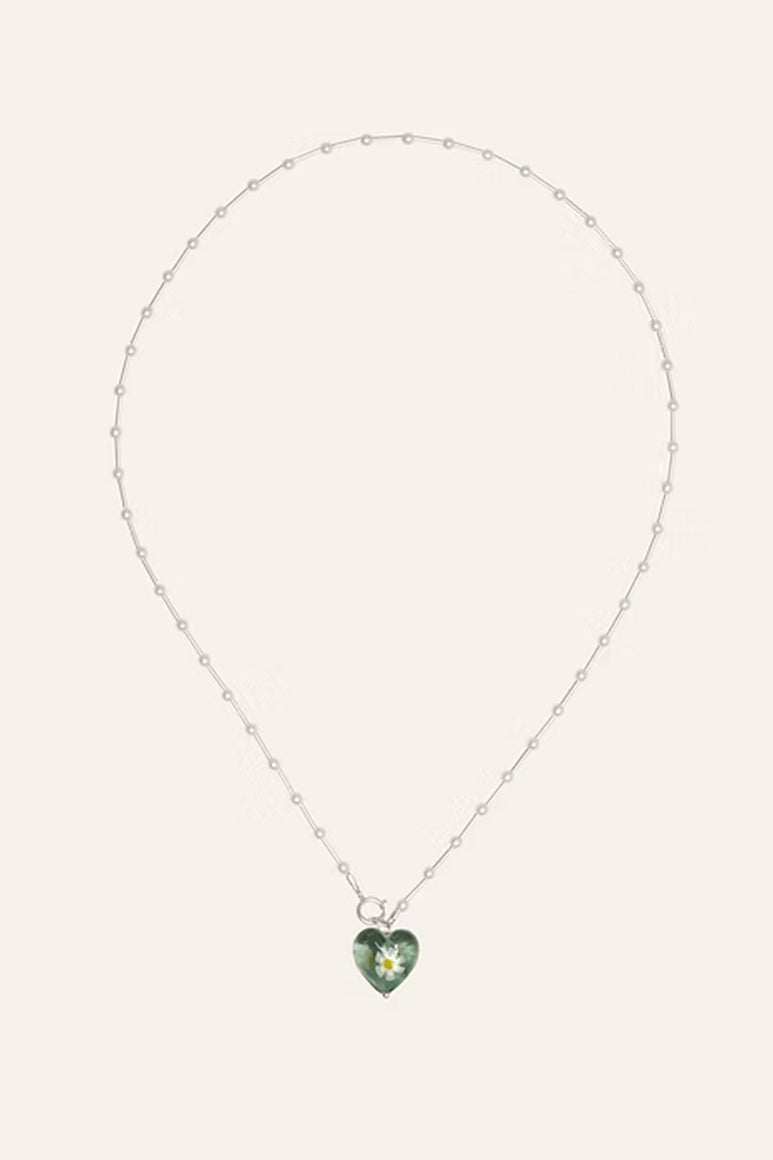 POSY CHOKER GRISTLE / STERLING SILVER