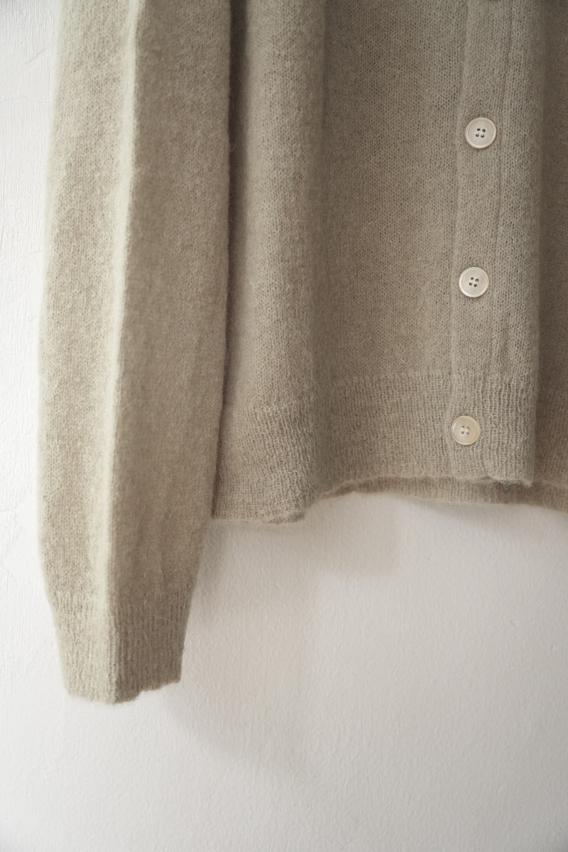 EVENING POLO / SOFT SAGE FUZZY ALPACA