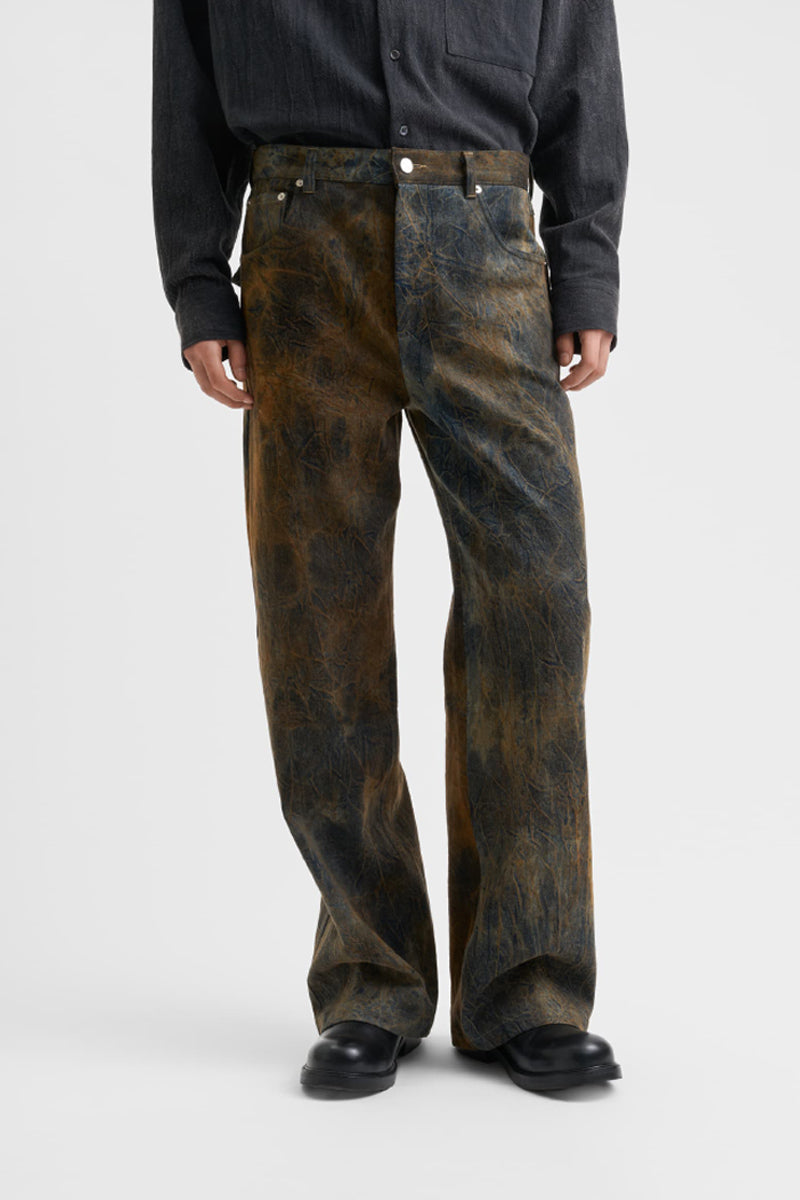 OVER-DYE RELAXED CUT  / MUTED NEUTERALS