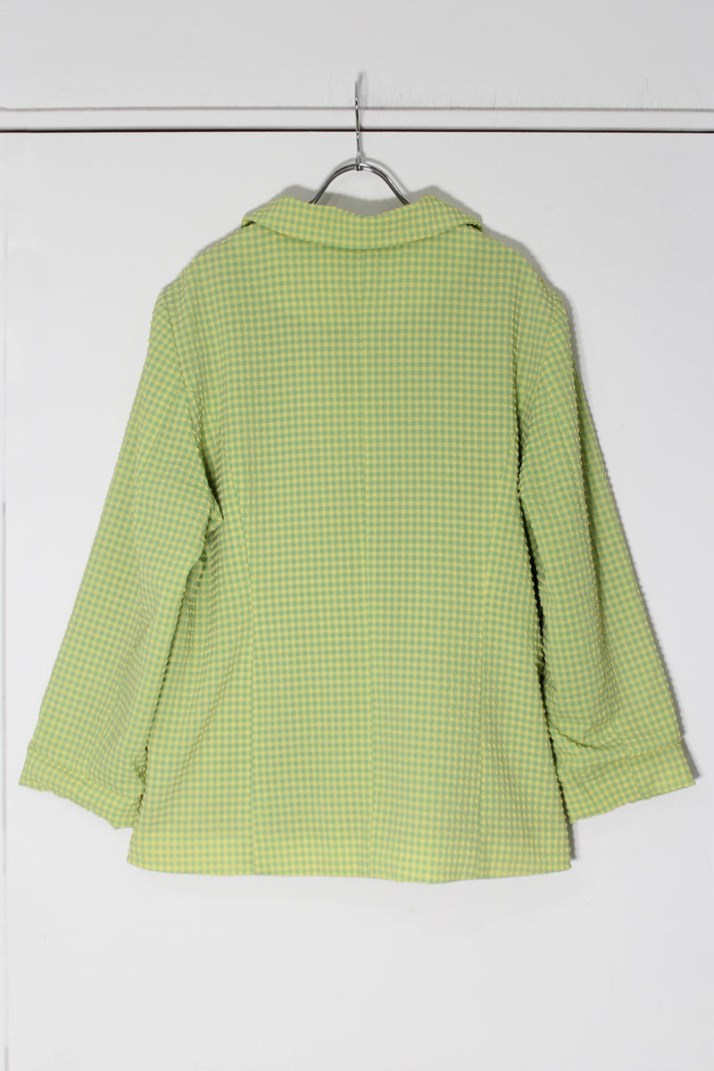 FUORY | 90'S CHECK JACKET [USED]