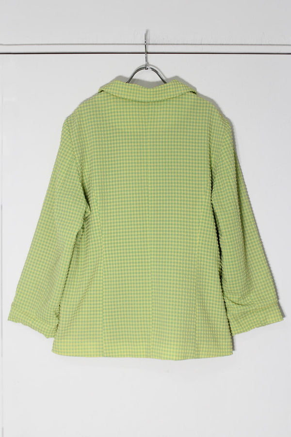 FUORY | 90'S CHECK JACKET [USED]