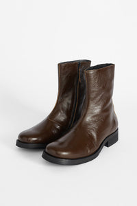 CAMION BOOT/ OLIVE LEATHER