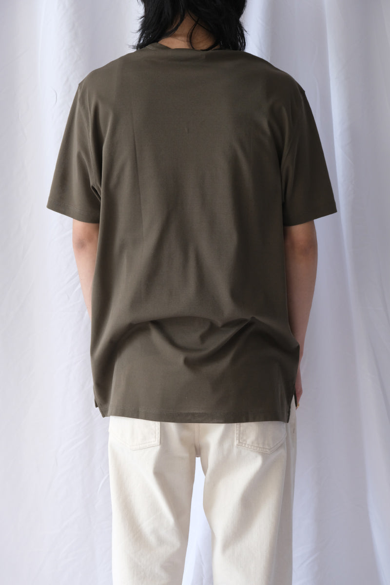 GORGE V-NECK / FADED PINE PULSE RIB