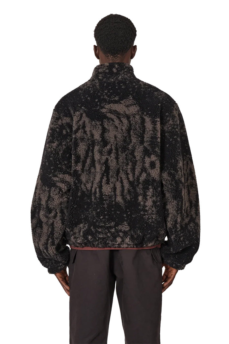 EWE FURRY JACKET / FUZZY DARK BROWN